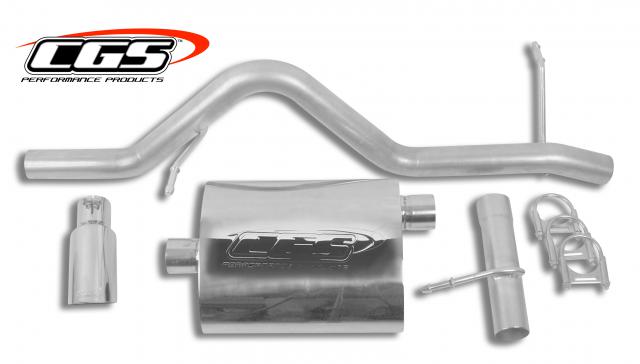 2007 - 2010 Hummer H3 Performance Exhaust System 60049 - CGS ...